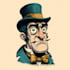 create vintage retro cartoon illustration mascot