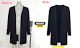 do symmetrical neck join and clotting product image editing