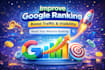 do on page and off page SEO to improve your google rankings