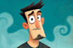 comic book illustration, cartoon character