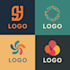 create modern, abstract and emblem logo designs