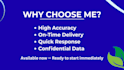 do accurate data entry, web research and excel work