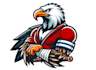 do wonderful style for eagle mascot logo design service