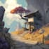 create environment concept art and background