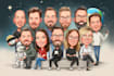 create bighead cartoon caricature from your photo