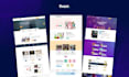 convert figma, PSD, xd, canva to HTML CSS or react with tailwind or bootstrap