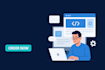 create ai website software using HTML, CSS, javascript
