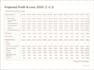 prepare proforma financials and financial analysis