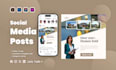 design social media posts, ads, flyers using figma and canva