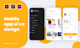 design mobile app UI UX design, website UI UX design, figma design
