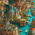 create city, event, tourist, and fantasy map illustration