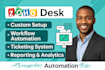 zoho desk zoho crm one creator salesiq campaigns form books site flow expert