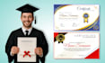 do certificate design, professional, diploma certificate