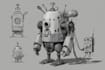 concept sketching arts about objects