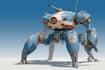 create anime style mecha robot illustrations