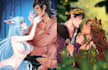 create book cover illustration for romance, fantasy, KDP, amazon