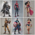 create scifi, fantasy, superhero character design