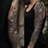 create a tattoo design of tattoo sleeve