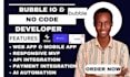 build no code app adalo,  bubble io developer, appsheet, glide, flutterflow app