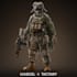 draw 2d game art military character design