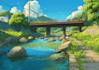 do anime background and environment art