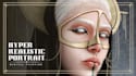 create a hyper realistic digital portrait