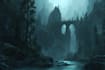create fantasy landscape concept art