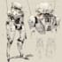 make a mecha robot gundam illustrations