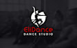 make modern creative dance studio logo design