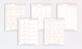 design digital planner templates, custom digital journals