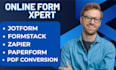 build docusign pandadoc pdf conversion zapier formstack paperform jotform planyo