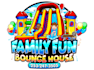 design modern bounce house logo with high quality service