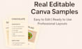 editable canva recipe cards, ebooks,  KDP cookbooks design
