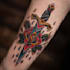 make you a traditional old school tattoo style design