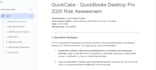 perform a tailored cyber security risk assessment