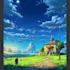 draw anime style art commissions without background