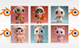 create 3d cute characters, animals, cartoon modeling for mascot or 3d print