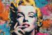 create graffiti pop art canvas designs and murals