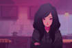draw anime illustration background