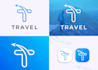 do professional business super travel logo design