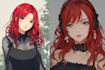 draw anime art illustration, fanart, vtuber model
