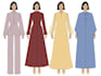 design trendy, modest, blazer abayas