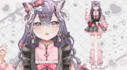 draw and rig 2d vtuber model live2d vtuber rigging chibi anime vtuber commission