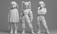 sculpt 3d models and characters from 2d