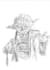 draw you as a jedi or sith in an epic star wars scene