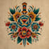 create a unique neo traditional tattoo design