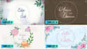 create a premium animated 4k wedding invitation video