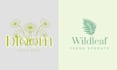 design custom minimalist botanical feminine hand drawn logo