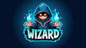 make eye catching wizard magic mascot logo with express delivery
