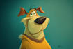 design a 2d cartoon character